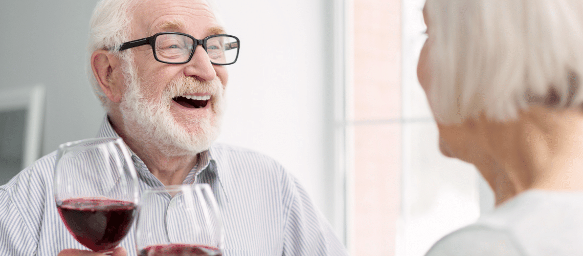 Aging couple