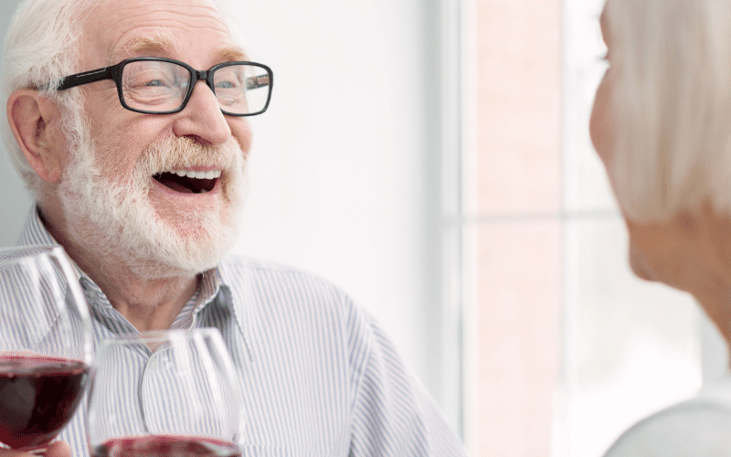 Aging couple
